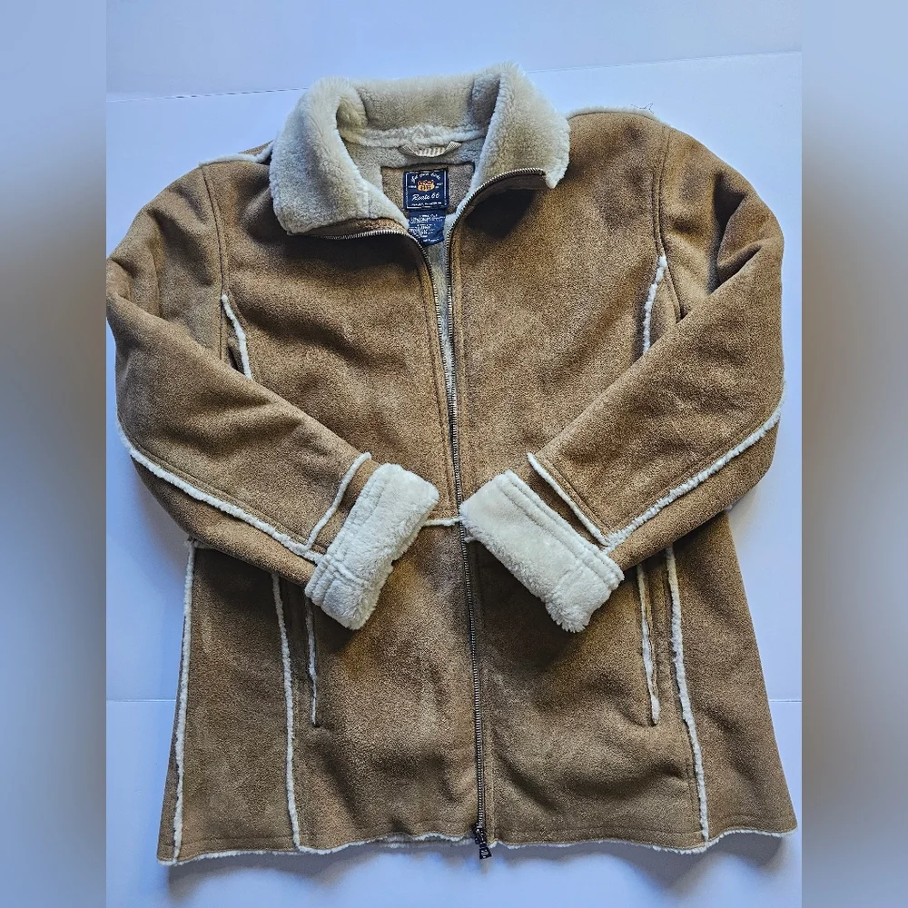 ROUTE 66  WOMEN'S FAUX FUR JACKET - Picture 3 of 10